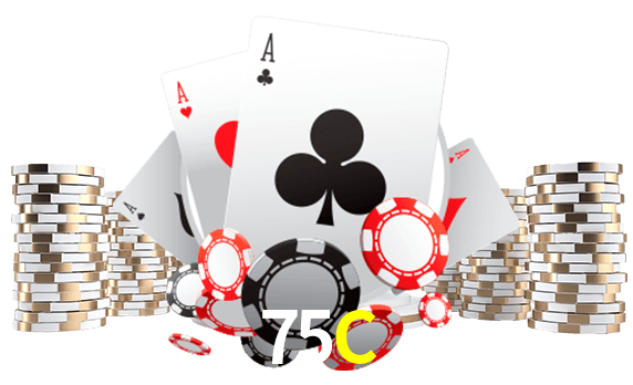 Jogue jogos de pôquer em 75C